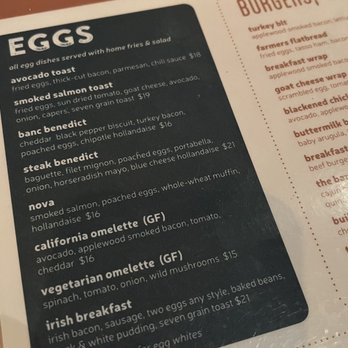 Banc Cafe - Brunch menu - Cafes Near Me - New York, New York