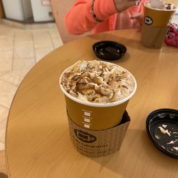 Coffee Beanery - Pumpkin latte with whipped topping. Excellent! - Coffee & Tea Near Me - Newport News, Virginia