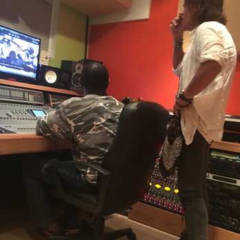 Drummerboy Entertainment - Joe Perry of Aerosmith working with producer/engineer Étienne "EJ" Porter on music for the film 'City of Lies". - Recording & Rehearsal Studios Near Me - Sarasota, Florida