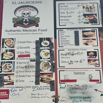 El jalisciense 2 - Menu - Mexican Near Me - Wahiawa, Hawaii El jalisciense 2 - Menu - Mexican Near Me - Wahiawa, Hawaii