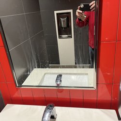 McDonald's - Dirty Mirror in mens bathroom