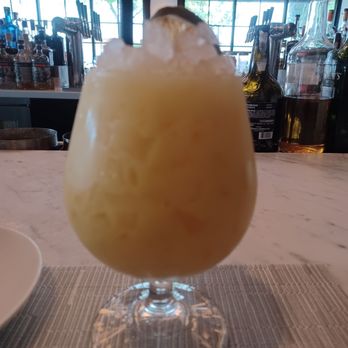 Salt & Barrel - Coconut pineapple mocktail - Seafood Near Me - Bay Shore, New York Salt & Barrel - Coconut pineapple mocktail - Seafood Near Me - Bay Shore, New York