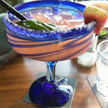 Calaveras Cantina - Strawberry Basil Margarita - Mexican Near Me - Jupiter, Florida