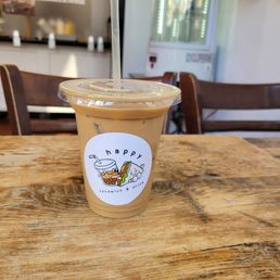 Oat milk latte