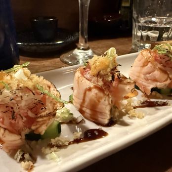 Yuzen - Chef Jose's special salmon maki!! - Japanese Near Me - Mercer Island, Washington Yuzen - Chef Jose's special salmon maki!! - Japanese Near Me - Mercer Island, Washington