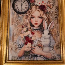 Jraesboutique - Alice and her rabbit