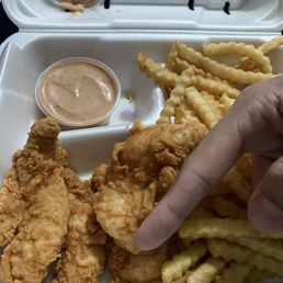 The Box Combo - 4 Chicken Fingers The Box Combo - 4 Chicken Fingers