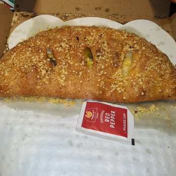 Marco's Pizza - Steak and extra cheese Stromboli with banana peppers - Pizza Near Me - Manassas, Virginia