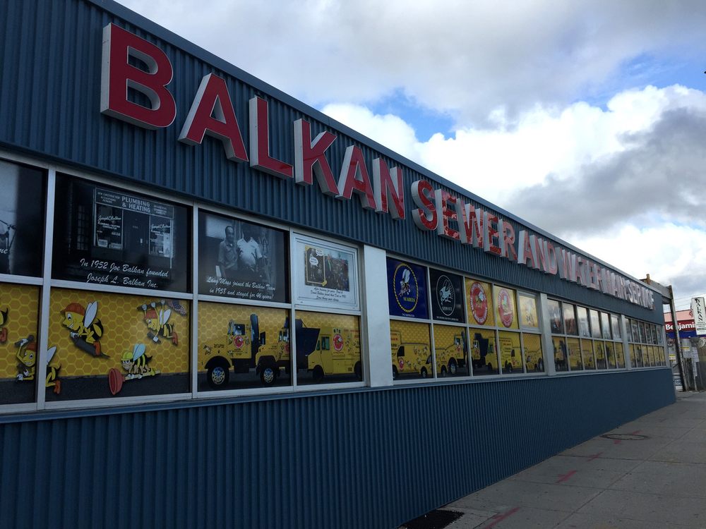 Slide of Balkan Sewer & Water Main