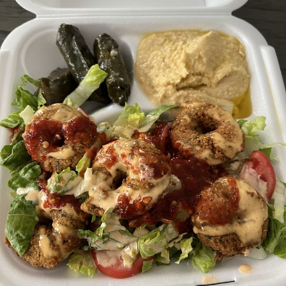 Falafel Salad Plate Falafel Salad Plate