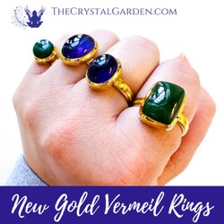 The Crystal Garden - New Rings in stock now!