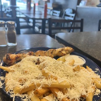 Santorini Greek Grill - Greek fries and chicken kabob - Greek Near Me - Kirkland, Washington Santorini Greek Grill - Greek fries and chicken kabob - Greek Near Me - Kirkland, Washington