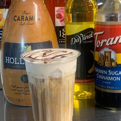 Crazy Cat Coffee - Cold Brew with cold foam top.