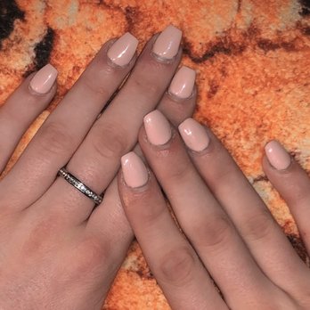 Venus Nails - left hand is the nails after i fixed them, right hand is how the nail lady left them - Nail Salons Near Me - Ramona, California Venus Nails - left hand is the nails after i fixed them, right hand is how the nail lady left them - Nail Salons Near Me - Ramona, California