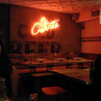 La Carnita - La Carnita neon sign inside the restaurant - Mexican Near Me - Toronto, Ontario
