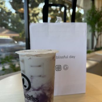 Boba Bliss - Taro Milk tea at Boba Bliss San Jose! - Bubble Tea Near Me - San Jose, California