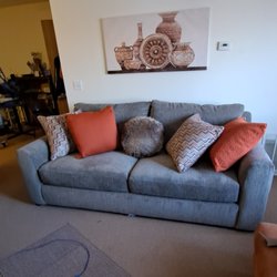 Kings Furniture & Mattress - This is the sofa bed. And the pillows I love it. I