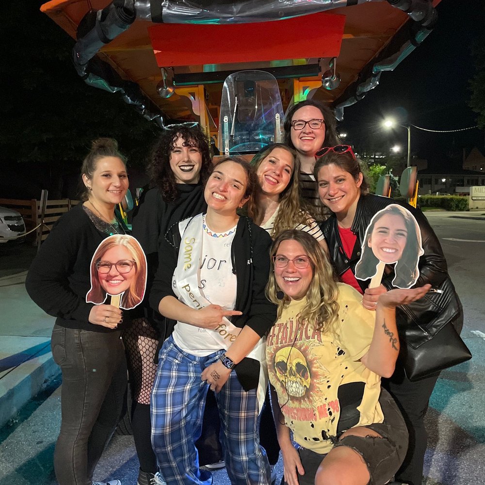 Amazing Pubcycle Tours - Captain Kate with me and my crew! - Wine Tours Near Me - Asheville, North Carolina