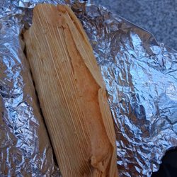 Aracely's Bakery - Delicious pork tamale.