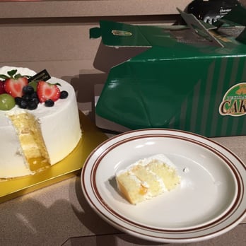 Yoon's Bakery - Medium Cream cake (~$29). Comes in easy to transport and open box. - Bakeries Near Me - Ann Arbor, Michigan