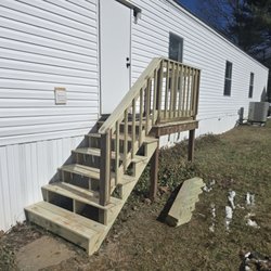 J Irby Services - Back porch rebuild.