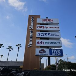 Vermont Slauson - Visiting several stores in the Plaza this am