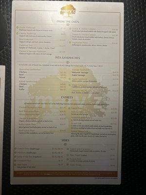 Mary'z Mediterranean Cuisine by null