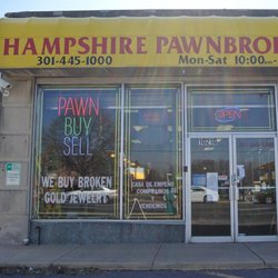 Hampshire Pawnbrokers - Hampshire Pawnbrokers Front of store. Located next to Exxon.