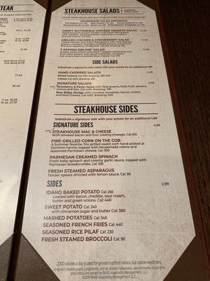 Menu photo 8 LongHorn Steakhouse Ocala, FL Menu photo 8 LongHorn Steakhouse Ocala, FL