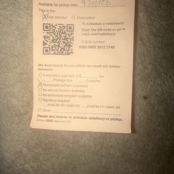 US Post Office - I need my package you guy have all the key for the locker deliver at the door What the hell I am pay my taxes money for lazy people