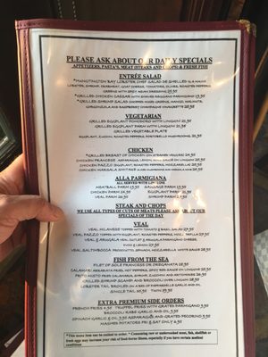 Menu photo 5 Il Posto Di Joey Huntington, NY Menu photo 5 Il Posto Di Joey Huntington, NY