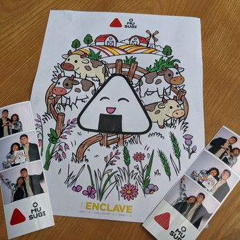 OMUSUBI - Our photos with the cute coloring page they offered for guests! - Japanese Near Me - Torrance, California OMUSUBI - Our photos with the cute coloring page they offered for guests! - Japanese Near Me - Torrance, California