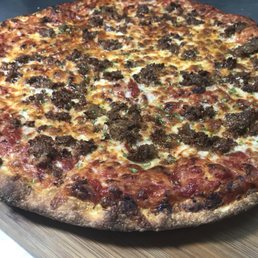 Cheese Sausage Pizza