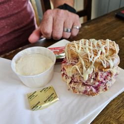 The Nook - Raspberry white chocolate scone