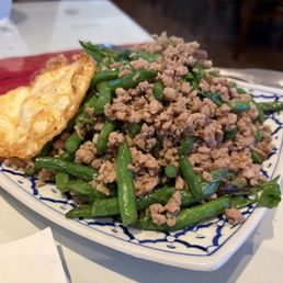 Thai Style Basil Ground Pork with Fried Egg!