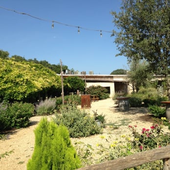 Salt Lick Cellars - The garden. - Wineries Near Me - Driftwood, Texas