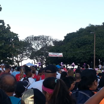 Charity Walk - Getting ready to start! - Active Life Near Me - Honolulu, Hawaii