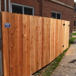 Dalton Fence - Dogear cedar privacy