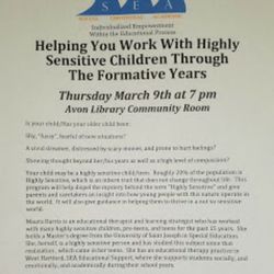SEA Educational Support - Local presentations to the public
