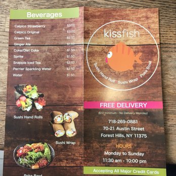 Kissfish - Poke Near Me - Forest Hills, New York