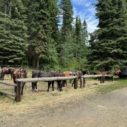Ya-Hoo Corral - Horse hitching area (located near entrance).