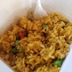 Mandarin Kitchen - This was supposed to be the pineapple fried rice. Not even close and after one bite, my instincts told me to toss it bc tasted funky...