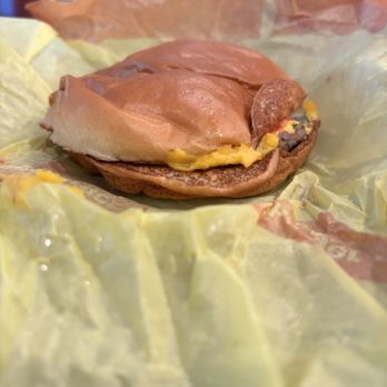 McDonald's - McDouble, LOL mor like a McFumble...... SMH - Fast Food Near Me - Pittsburg, California