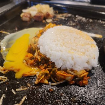 Miss Gogi - The making of the fried rice. The egg should have gone in later. - Korean Near Me - Atlanta, Georgia Miss Gogi - The making of the fried rice. The egg should have gone in later. - Korean Near Me - Atlanta, Georgia