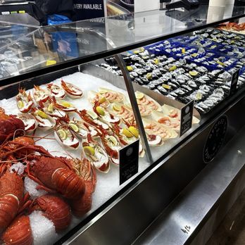 Queen Victoria Market - Seafood section - Farmers Market Near Me - Melbourne, VIC