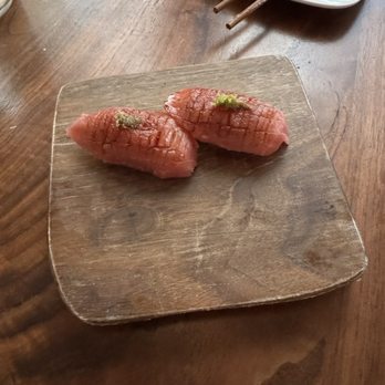 Uchibā Austin - bluefin chutoro: medium fatty tuna belly (16.5 each pc) Mmmm... - Cocktail Bars Near Me - Austin, Texas Uchibā Austin - bluefin chutoro: medium fatty tuna belly (16.5 each pc) Mmmm... - Cocktail Bars Near Me - Austin, Texas