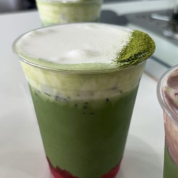 DAMO - Strawberry matcha - Coffee & Tea Near Me - Los Angeles, California DAMO - Strawberry matcha - Coffee & Tea Near Me - Los Angeles, California