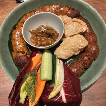 Narkara - Sausage platter - Thai Near Me - New York, New York