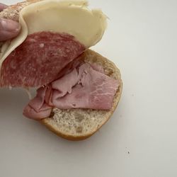 Ding Dong Deli Oak Ridge - One slice of ham, one slice of salami and 1 slice provolone.