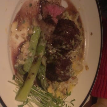 Pacific Dining Car - Filet oscar with the most soggy asaparagus ive ever had My 6 year old nephew can make it way better it isnt rocket science - Steakhouses Near Me - Los Angeles, California Pacific Dining Car - Filet oscar with the most soggy asaparagus ive ever had My 6 year old nephew can make it way better it isnt rocket science - Steakhouses Near Me - Los Angeles, California